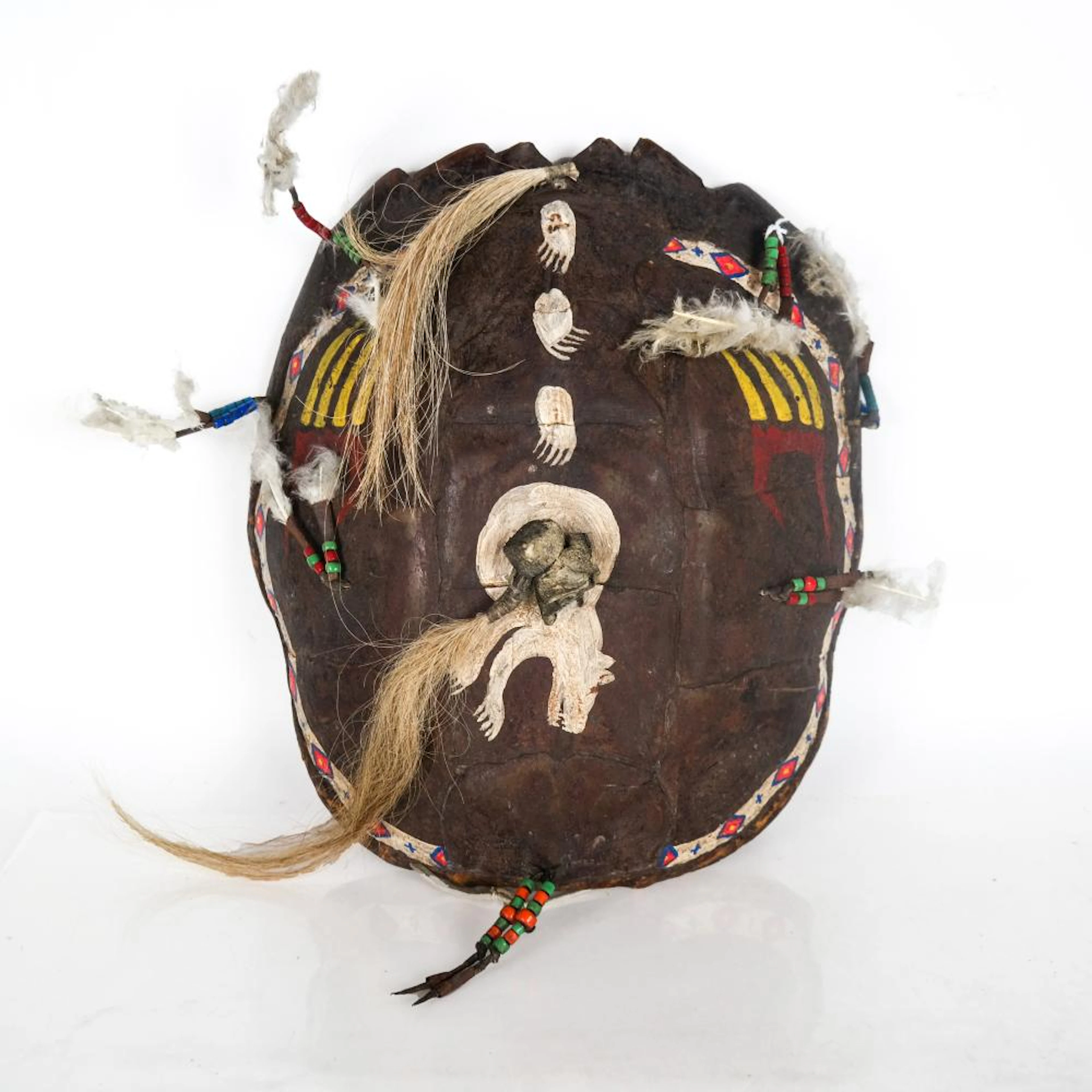 Native American Faux Turtle Shell Talisman