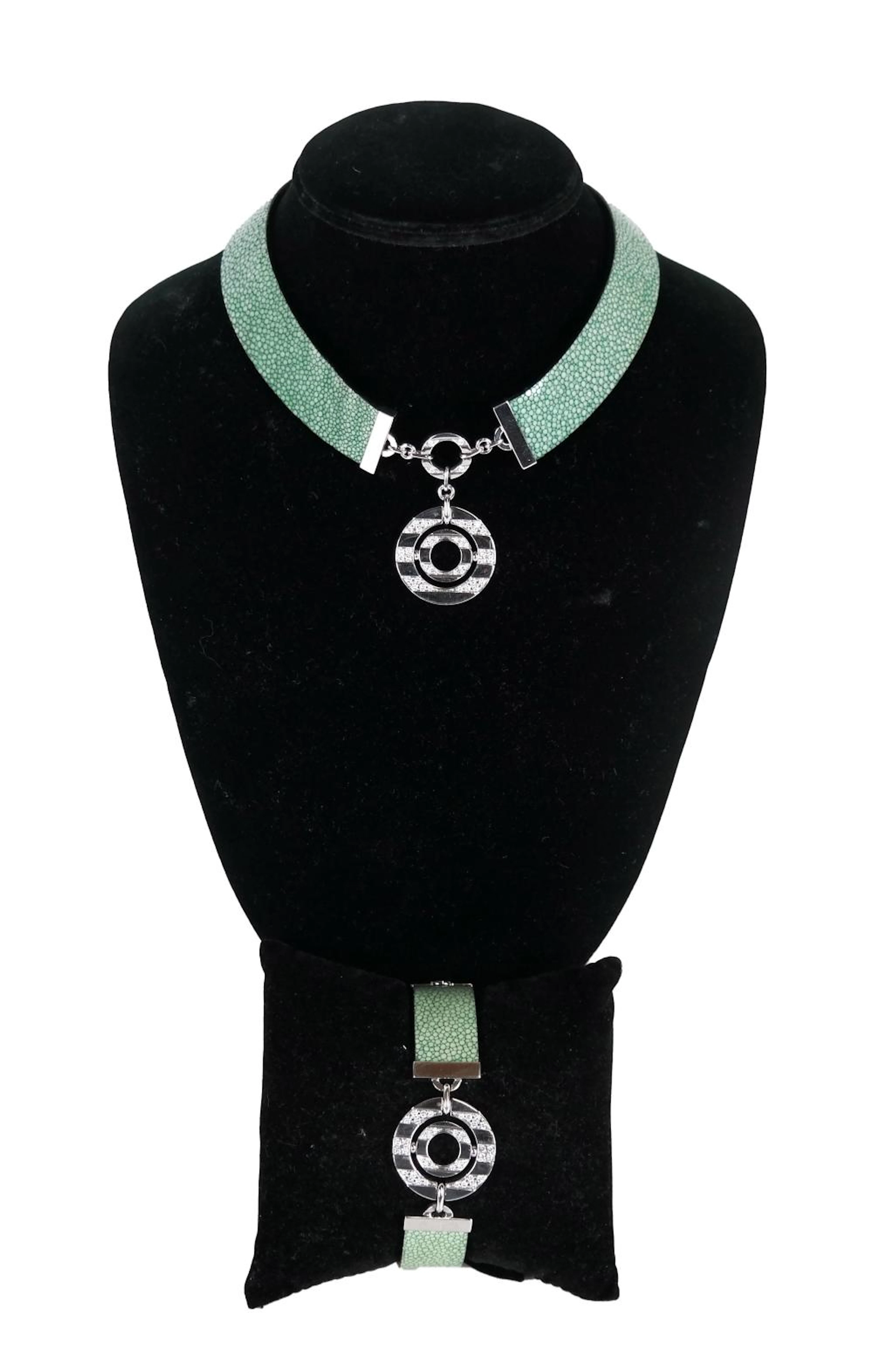 Bulgari 18K & Diamond Collar and Bracelet