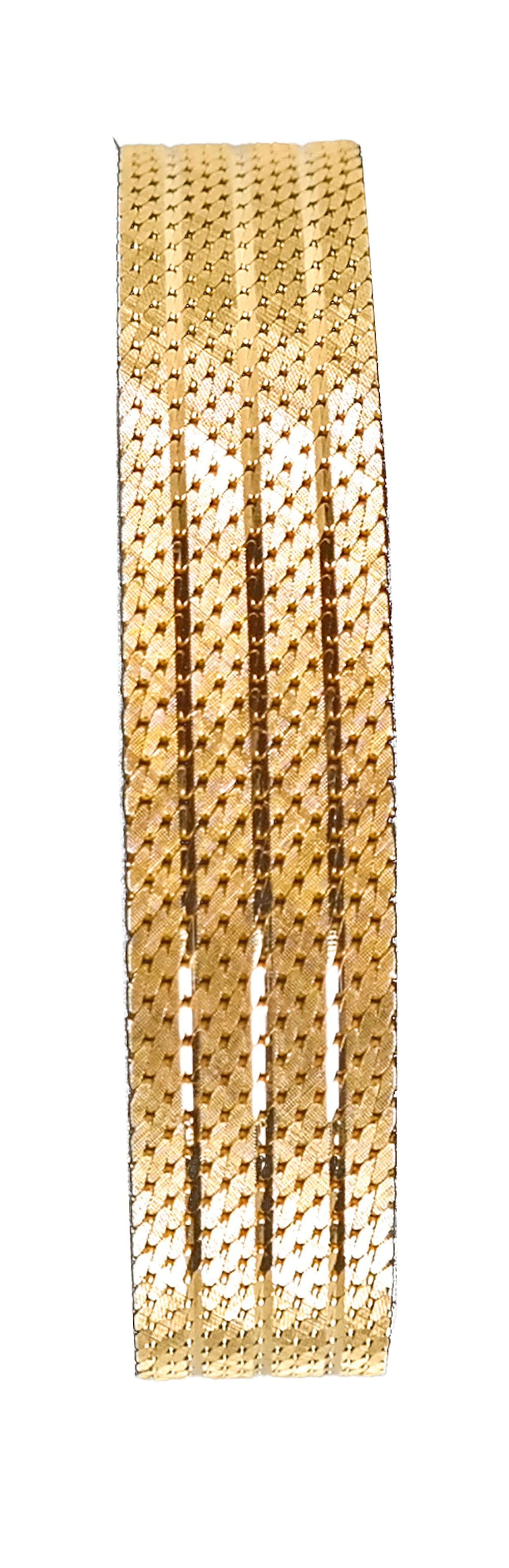 BUCCELLATI 18K Yellow Gold Bracelet