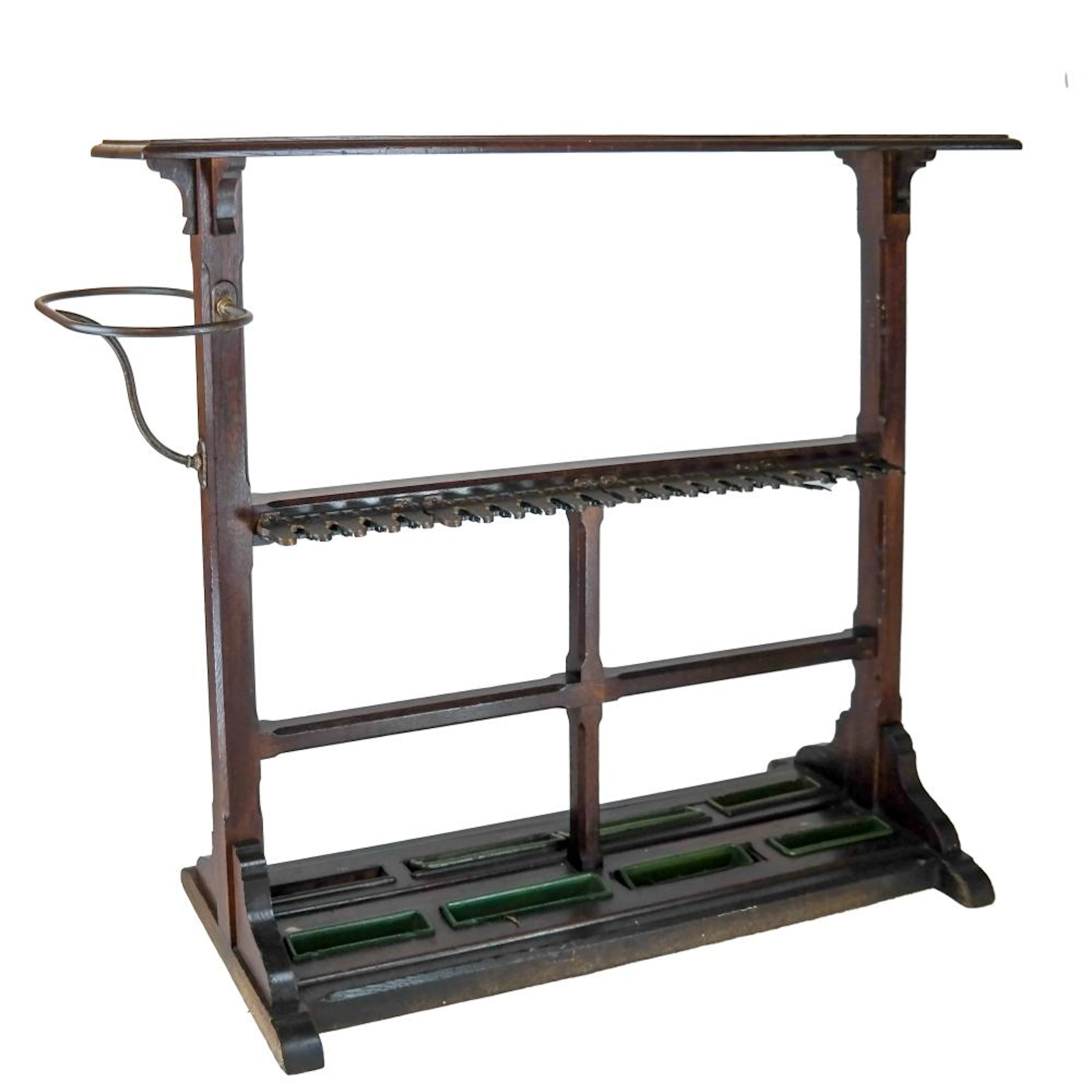 19th C. French Oak Umbrella Stand