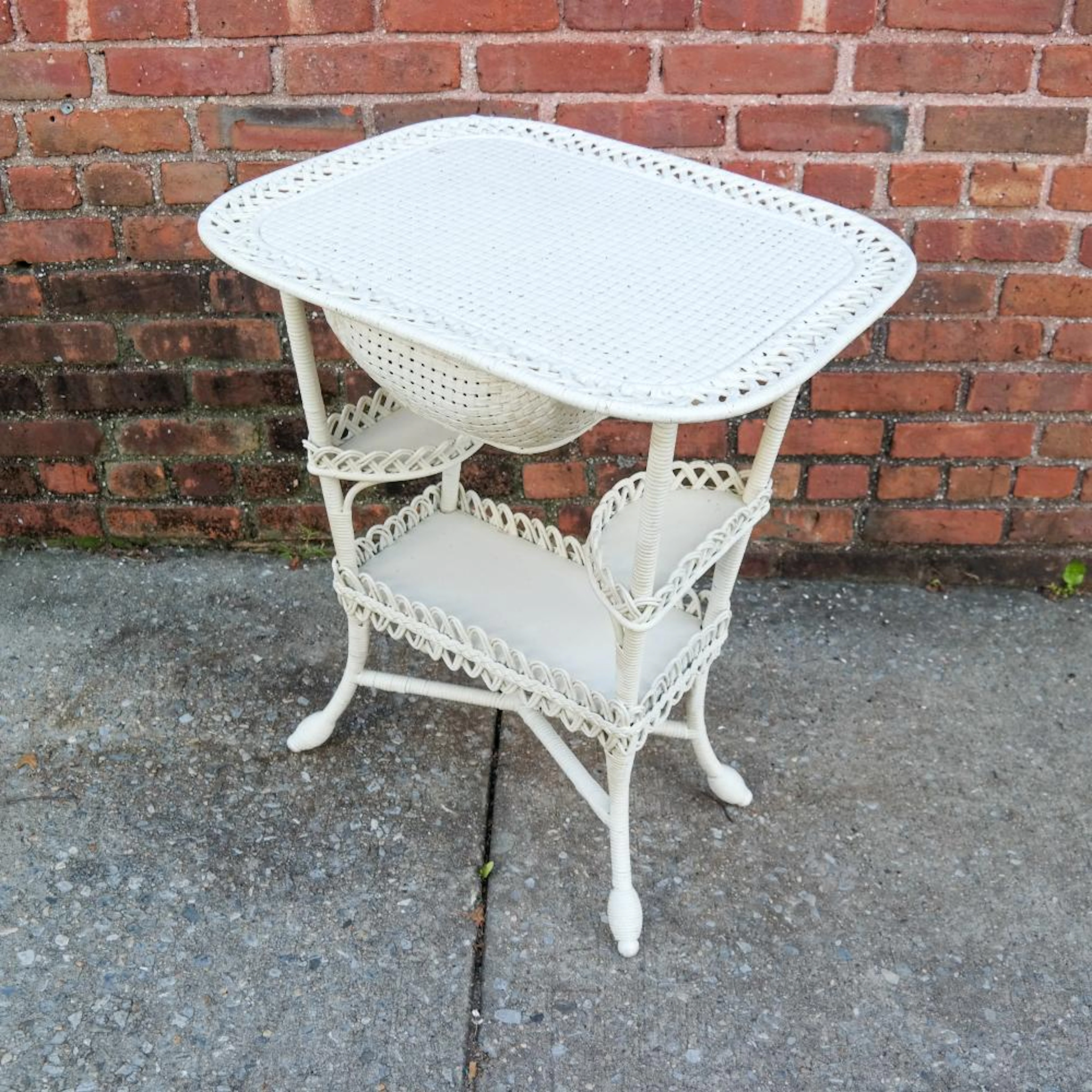 Victorian Wicker Table