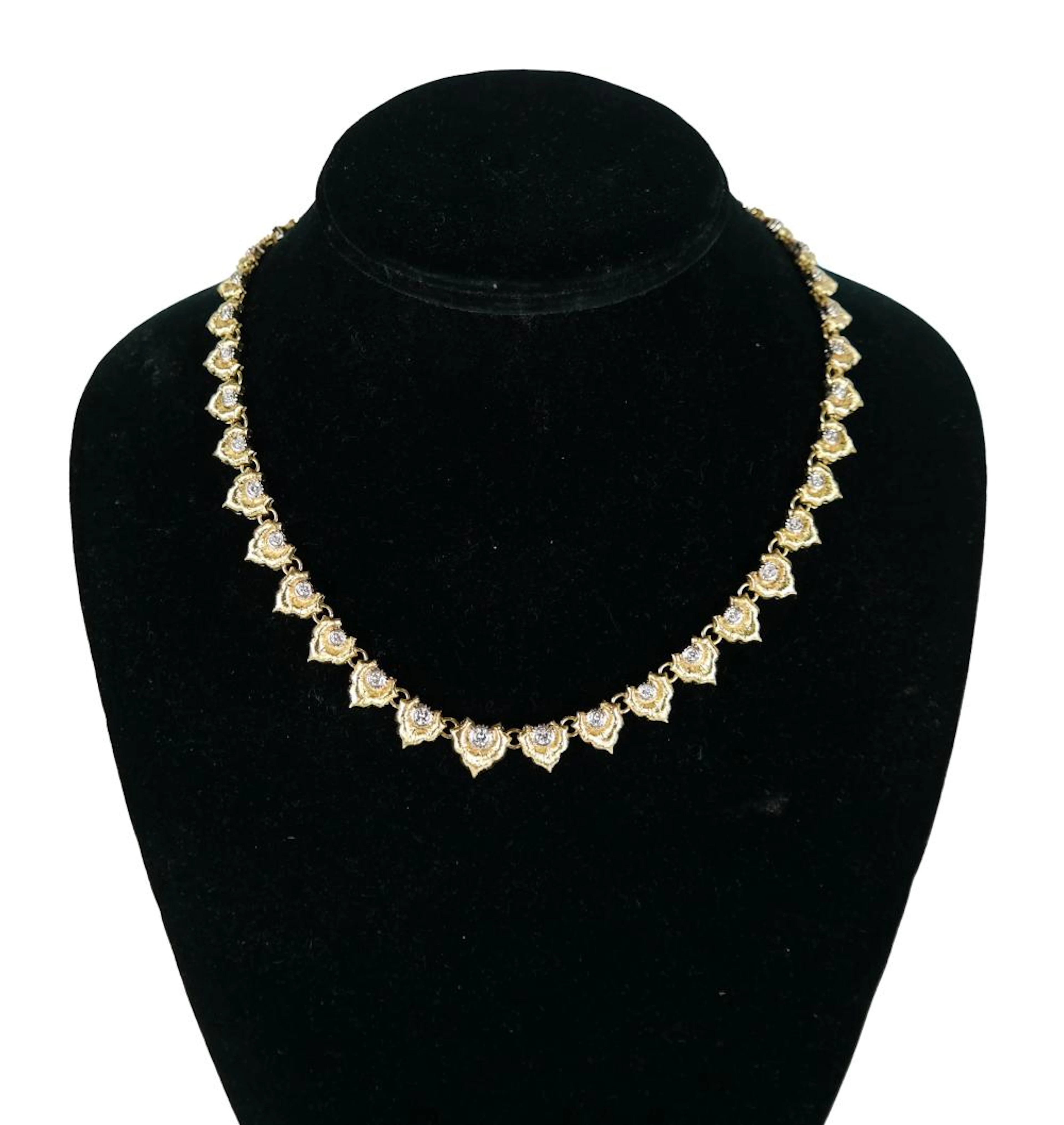 Mario BUCCELLATI 18K & Diamond Necklace