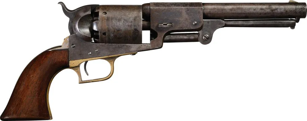 U.S. Contract Colt First Model Dragoon Percussion Revolver | Barnebys