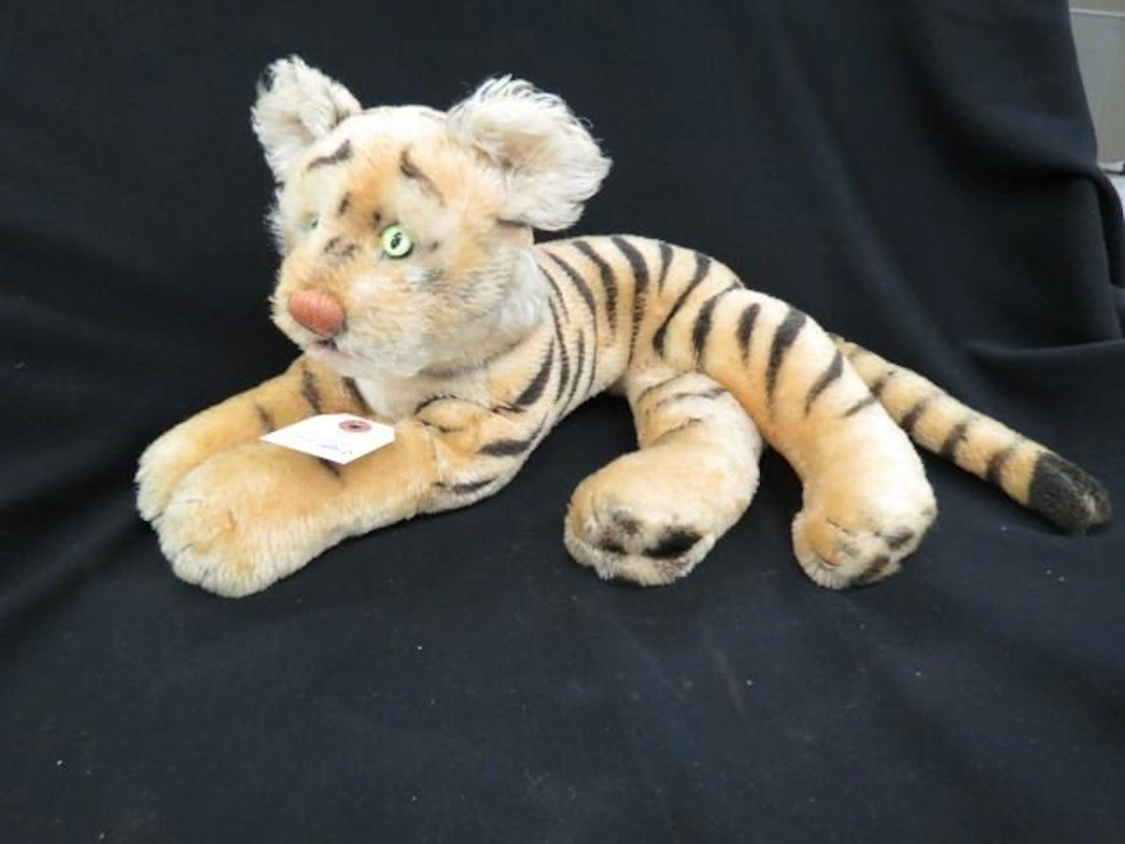 Steiff Mohair Toy Tiger