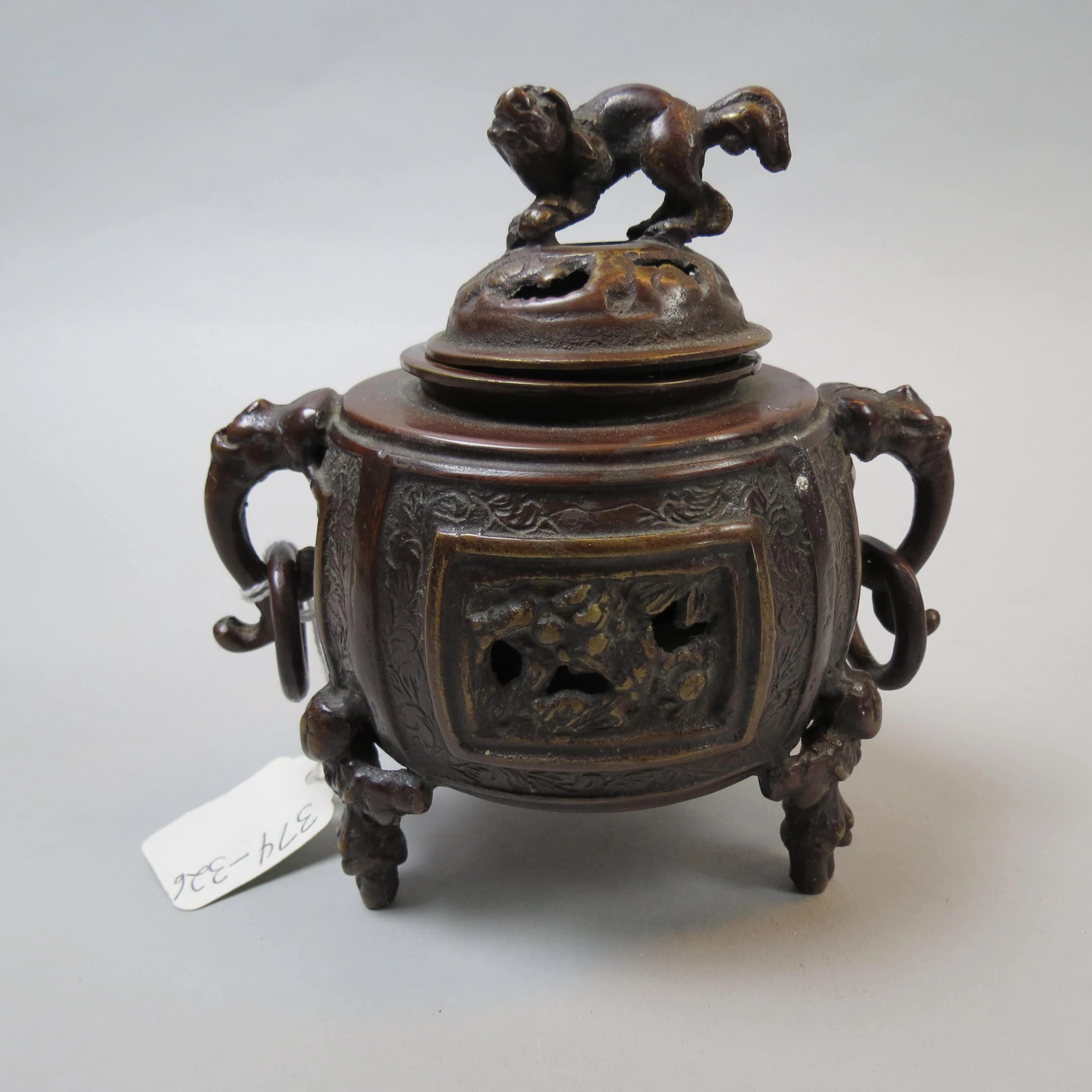 Chinese Bronze Censor