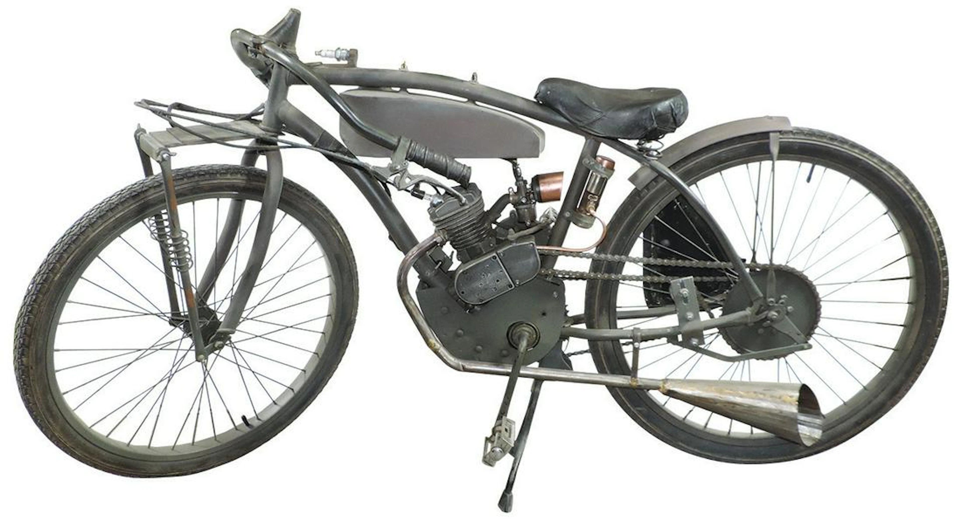 Bicycle, Antique Style Motorized Bicycle, unbranded