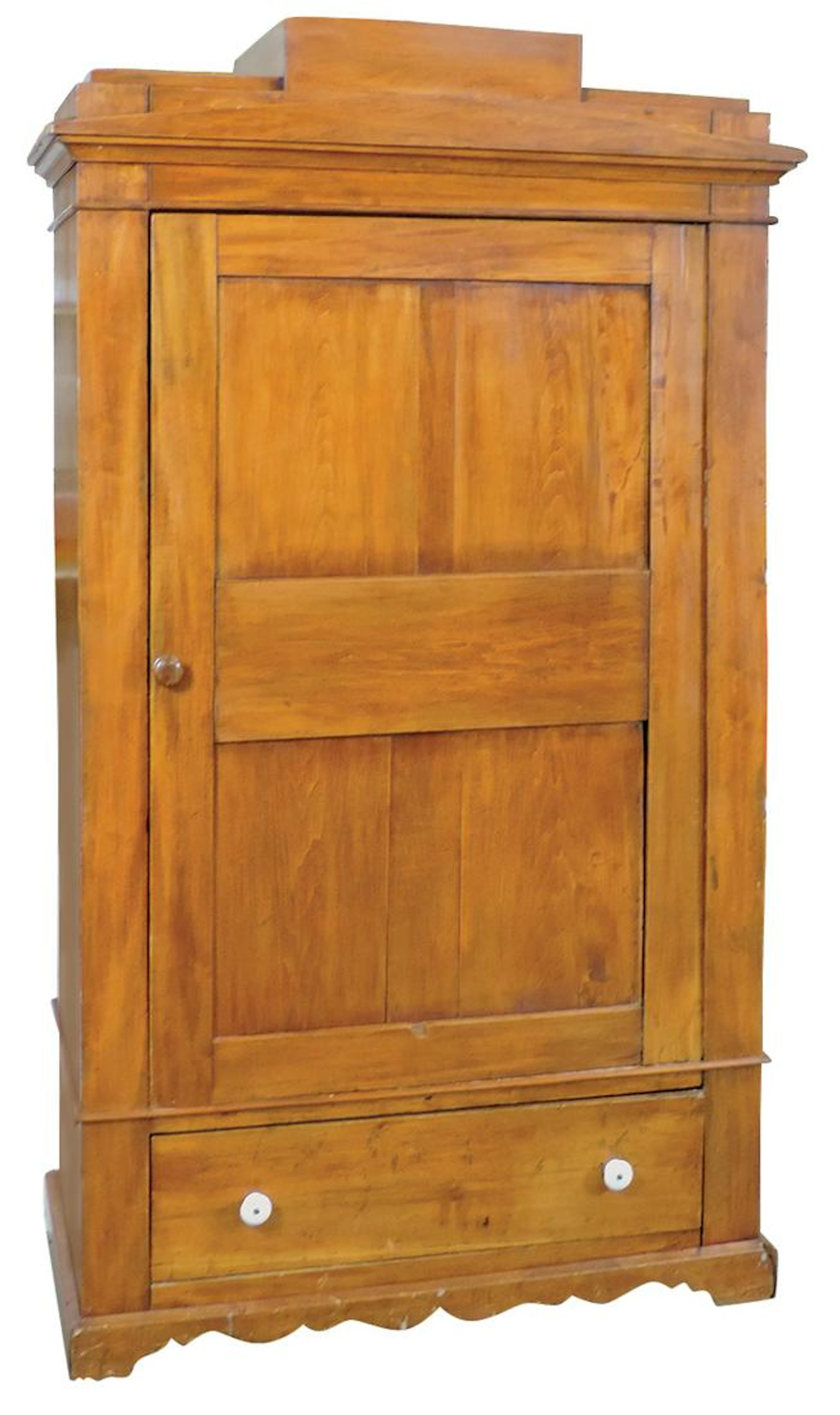 Furniture, Continental Biedermeier Wardrobe, circa