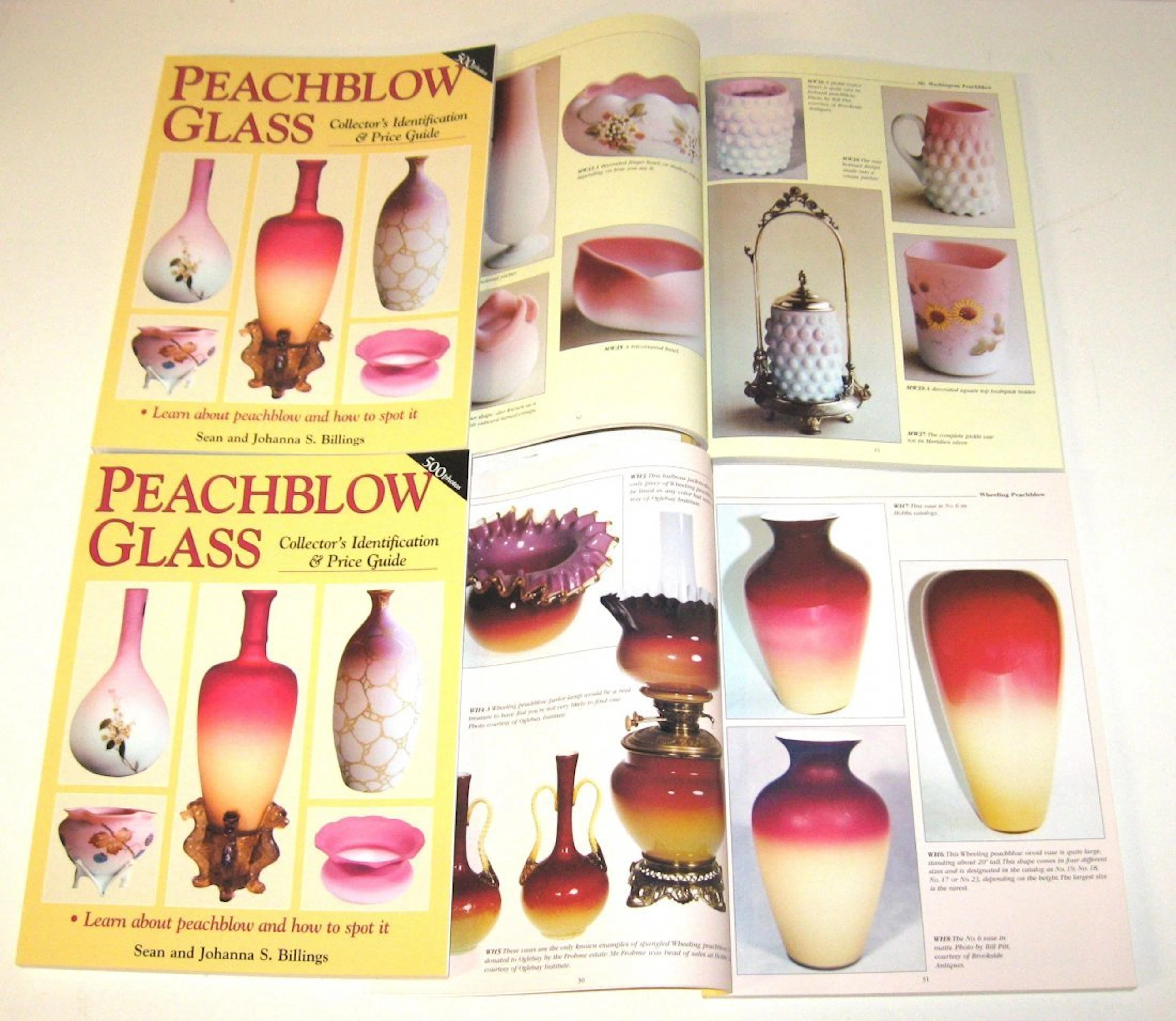 Four new copies "Peachblow" by Billings