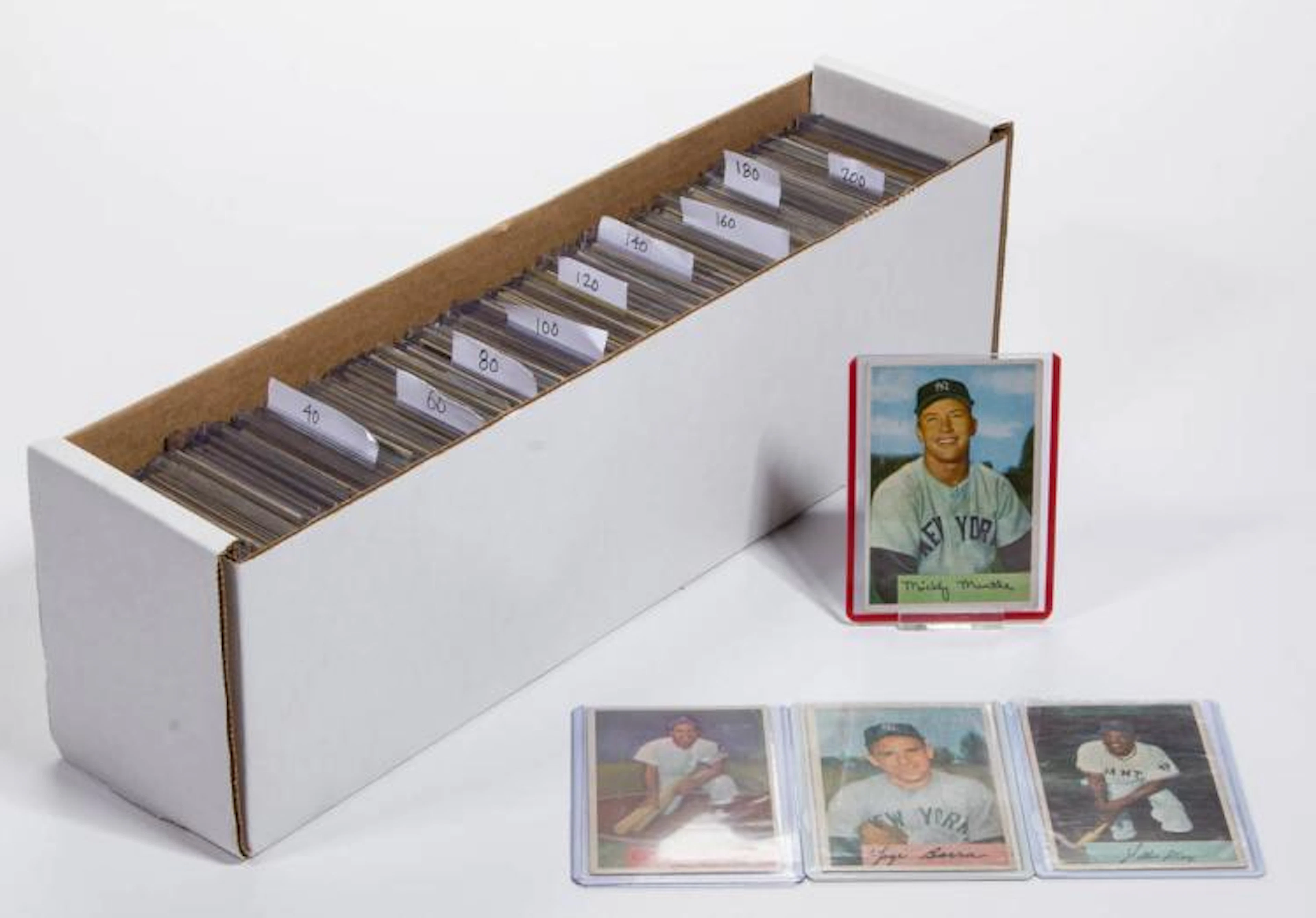 BOWMAN 1954 BASEBALL CARDS, COMPLETE SET