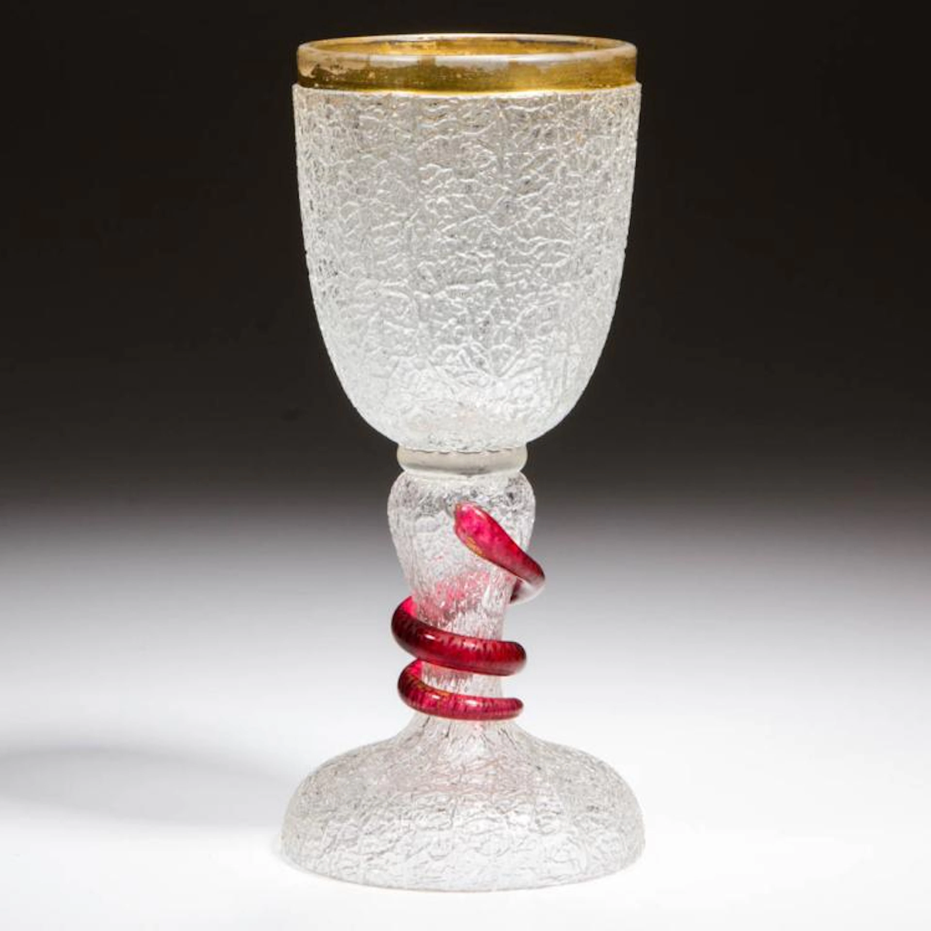 OVERSHOT WITH SERPENT GOBLET
