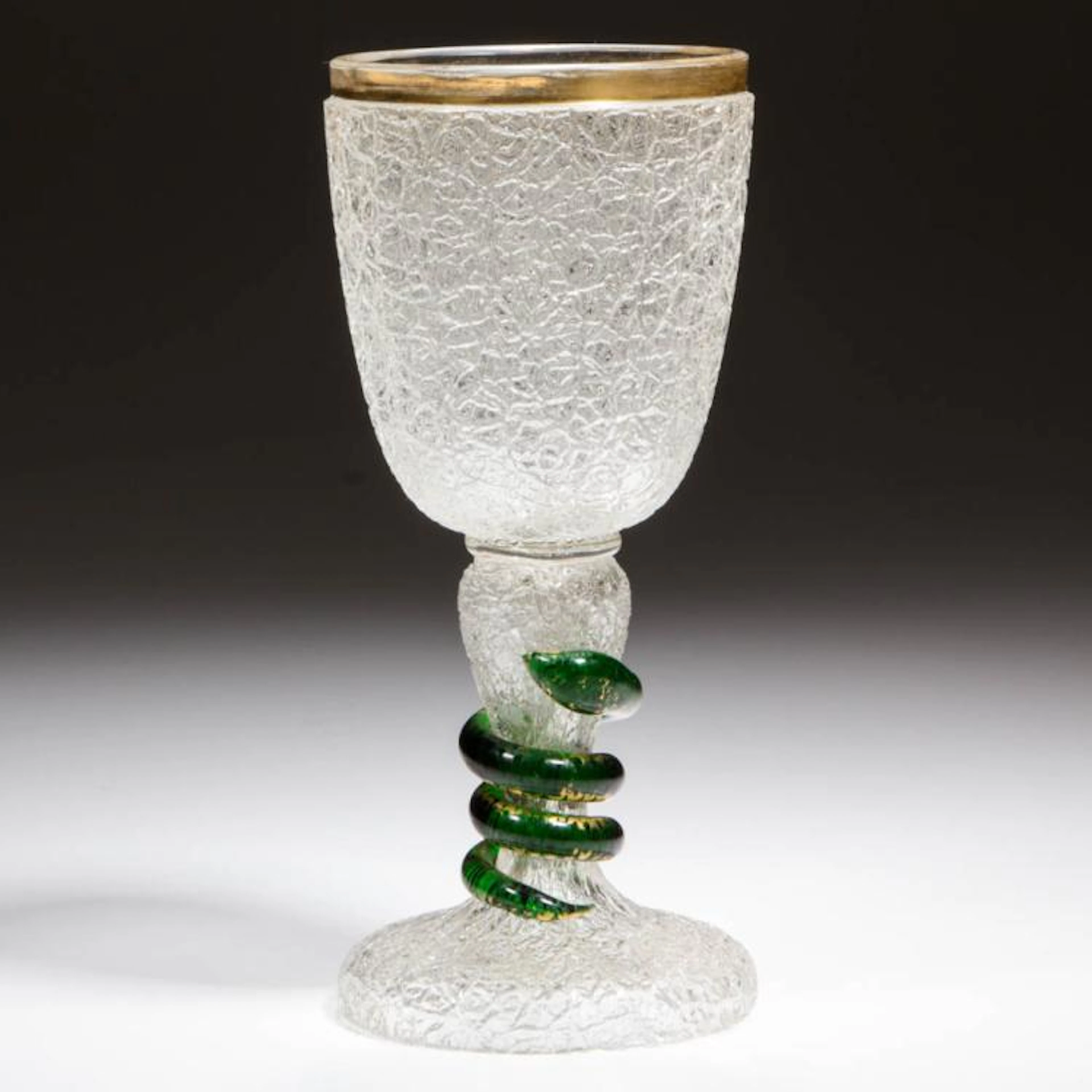 OVERSHOT WITH SERPENT GOBLET