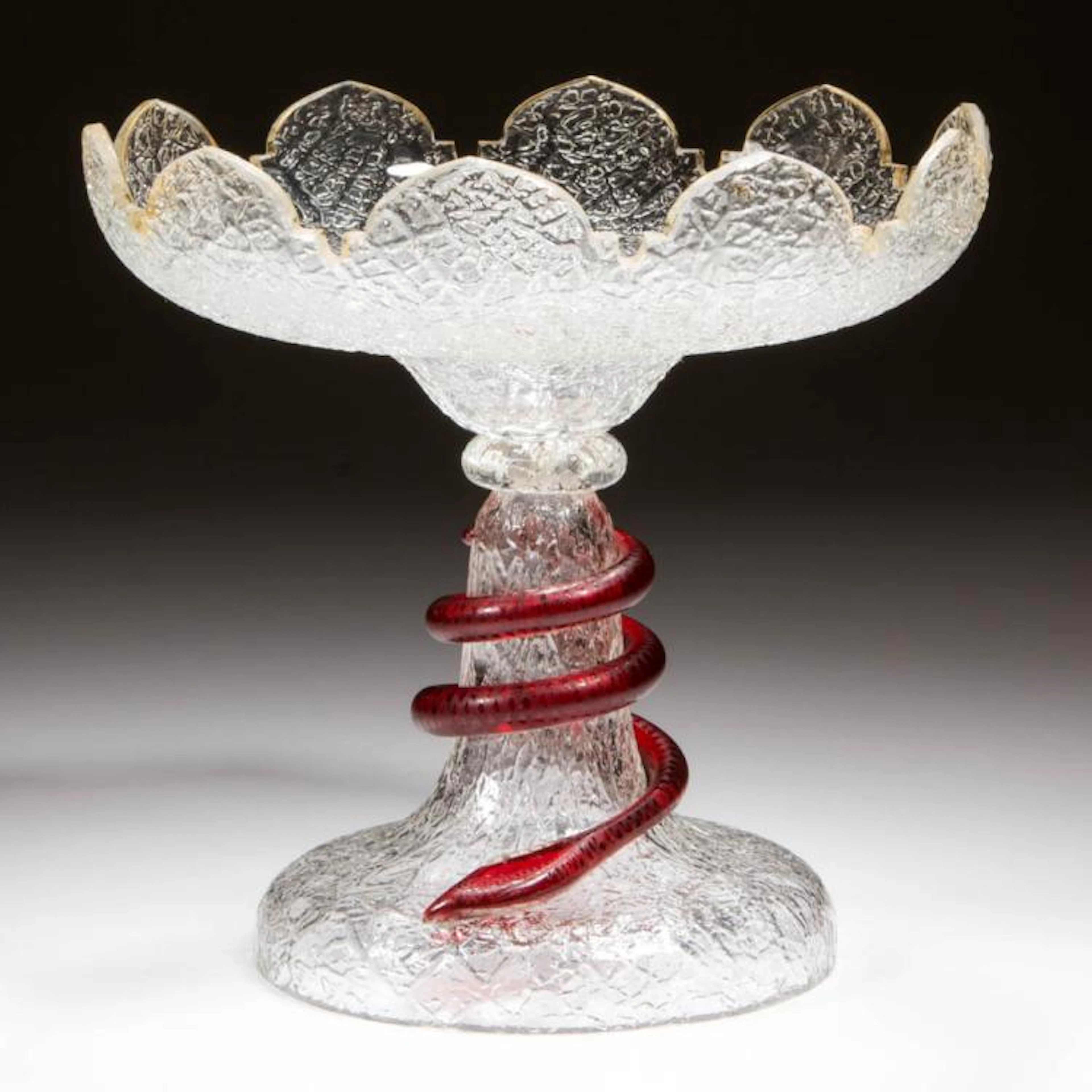 OVERSHOT WITH SERPENT OPEN COMPOTE