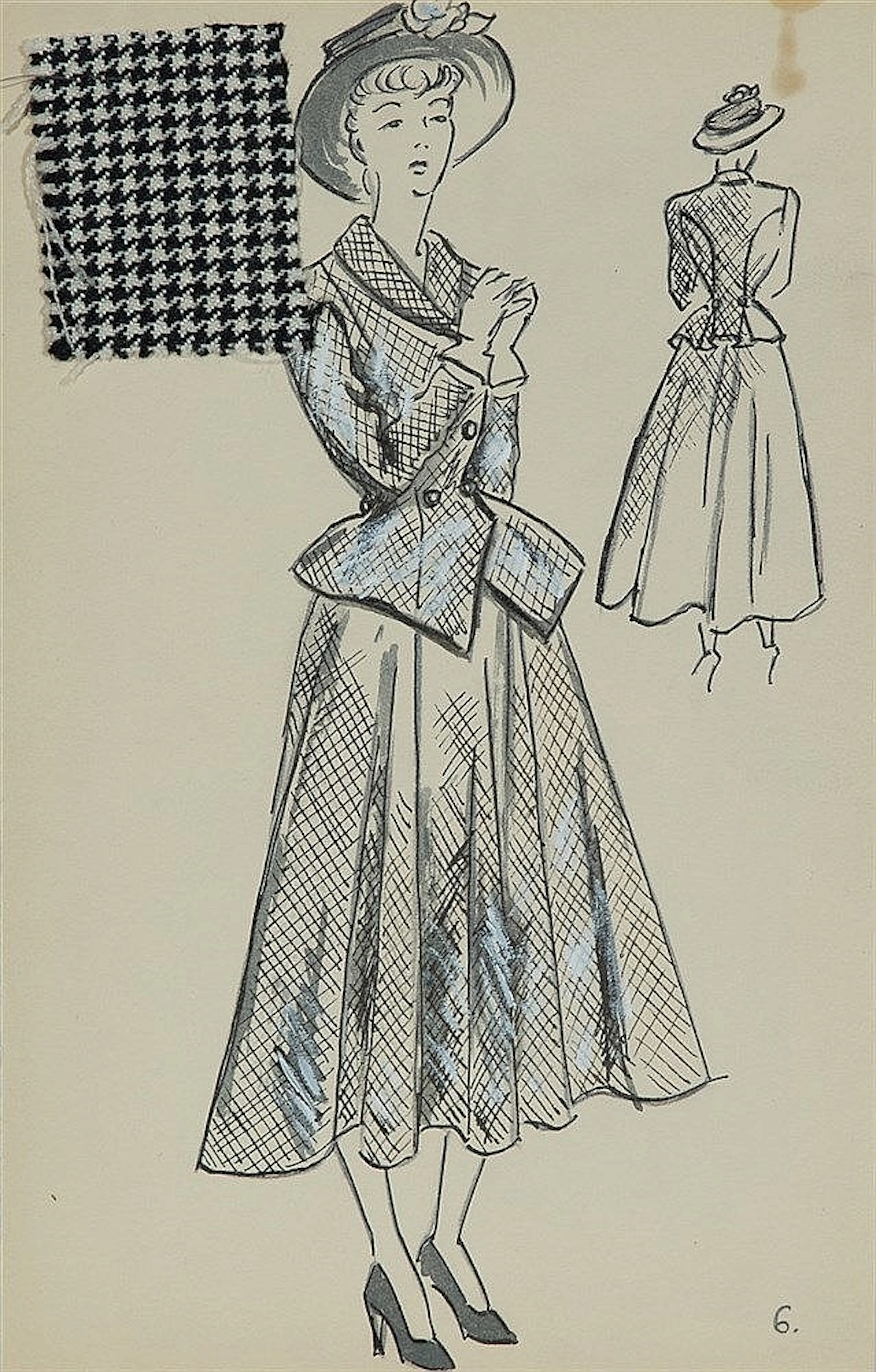 Cristóbal Balenciaga (Guetaria, Guipúzcoa, 1895 - Valencia, 1972)