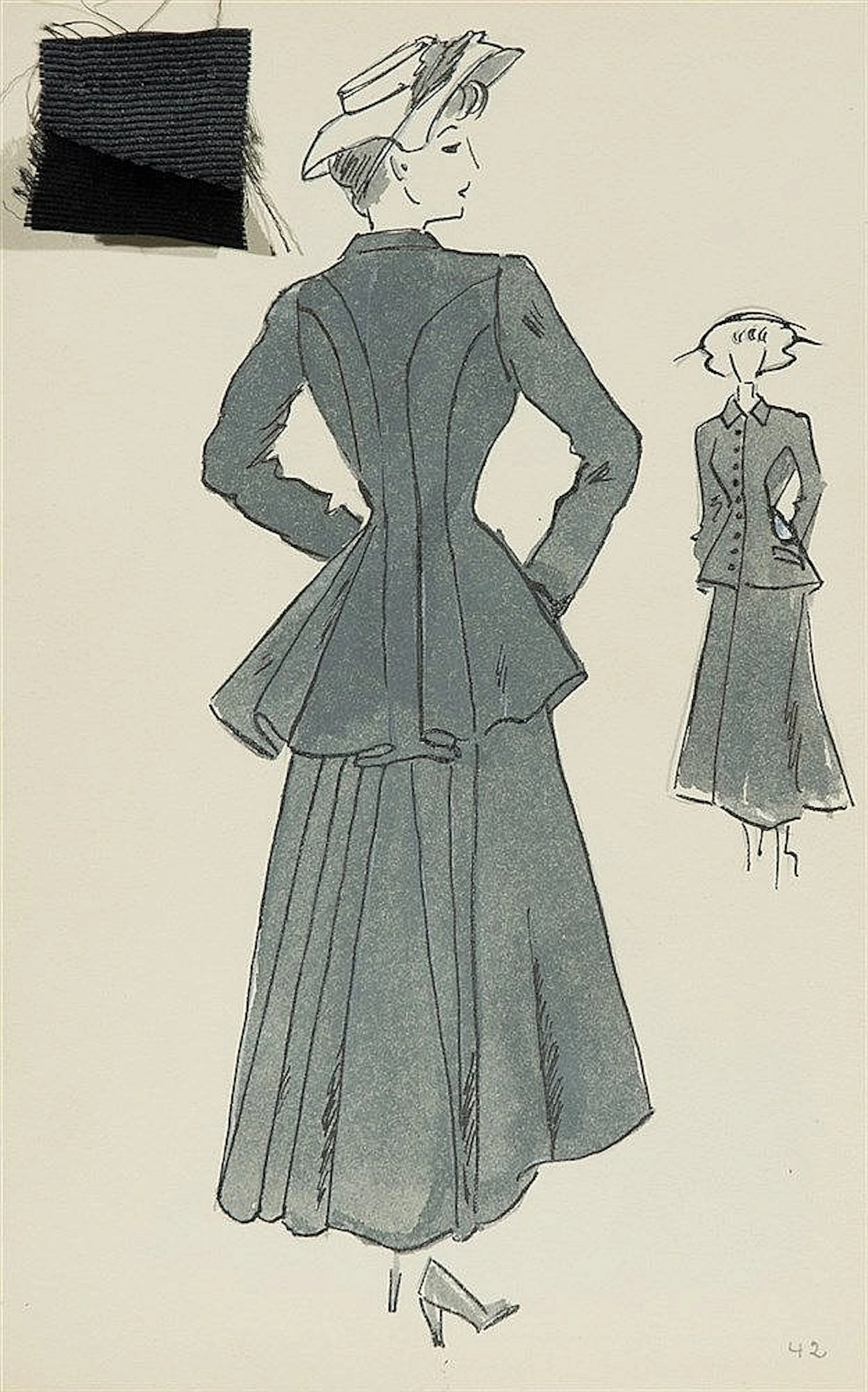 Cristóbal Balenciaga (Guetaria, Guipúzcoa, 1895 - Valencia, 1972)