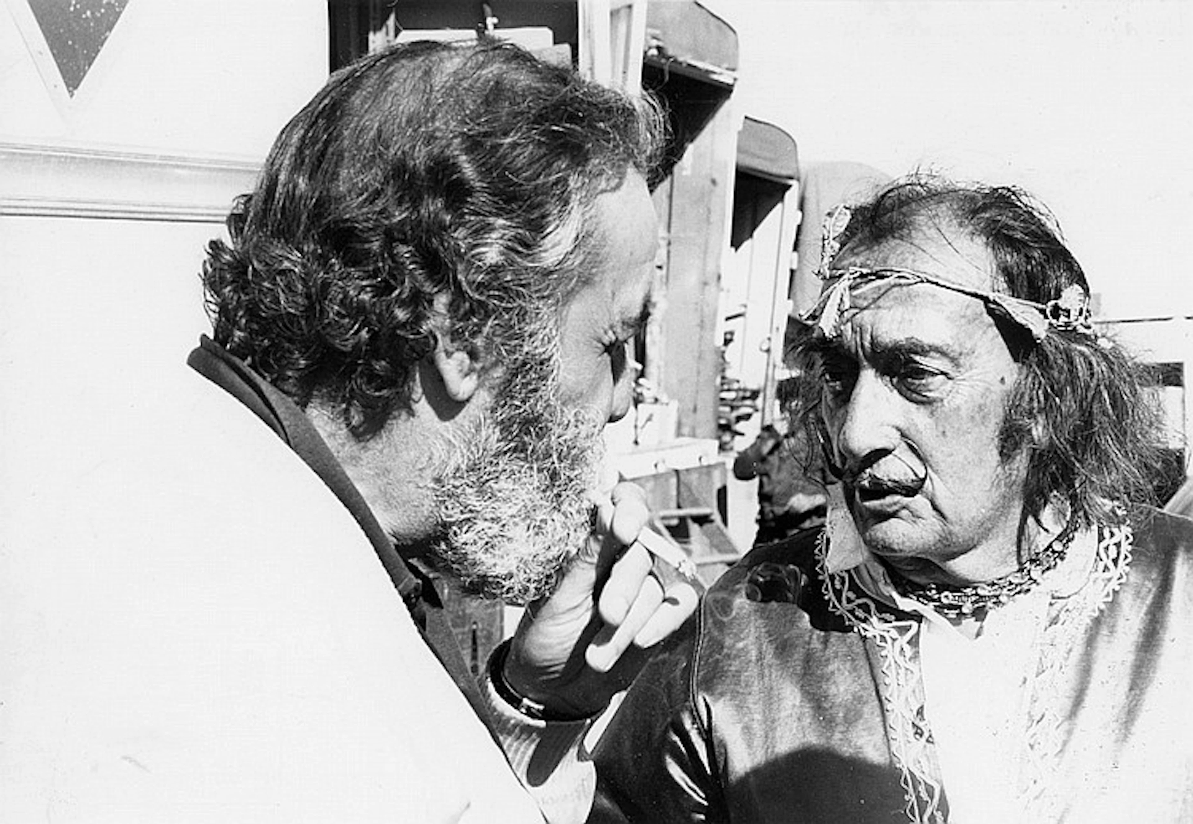 Salvador Dalí. Original photograph.