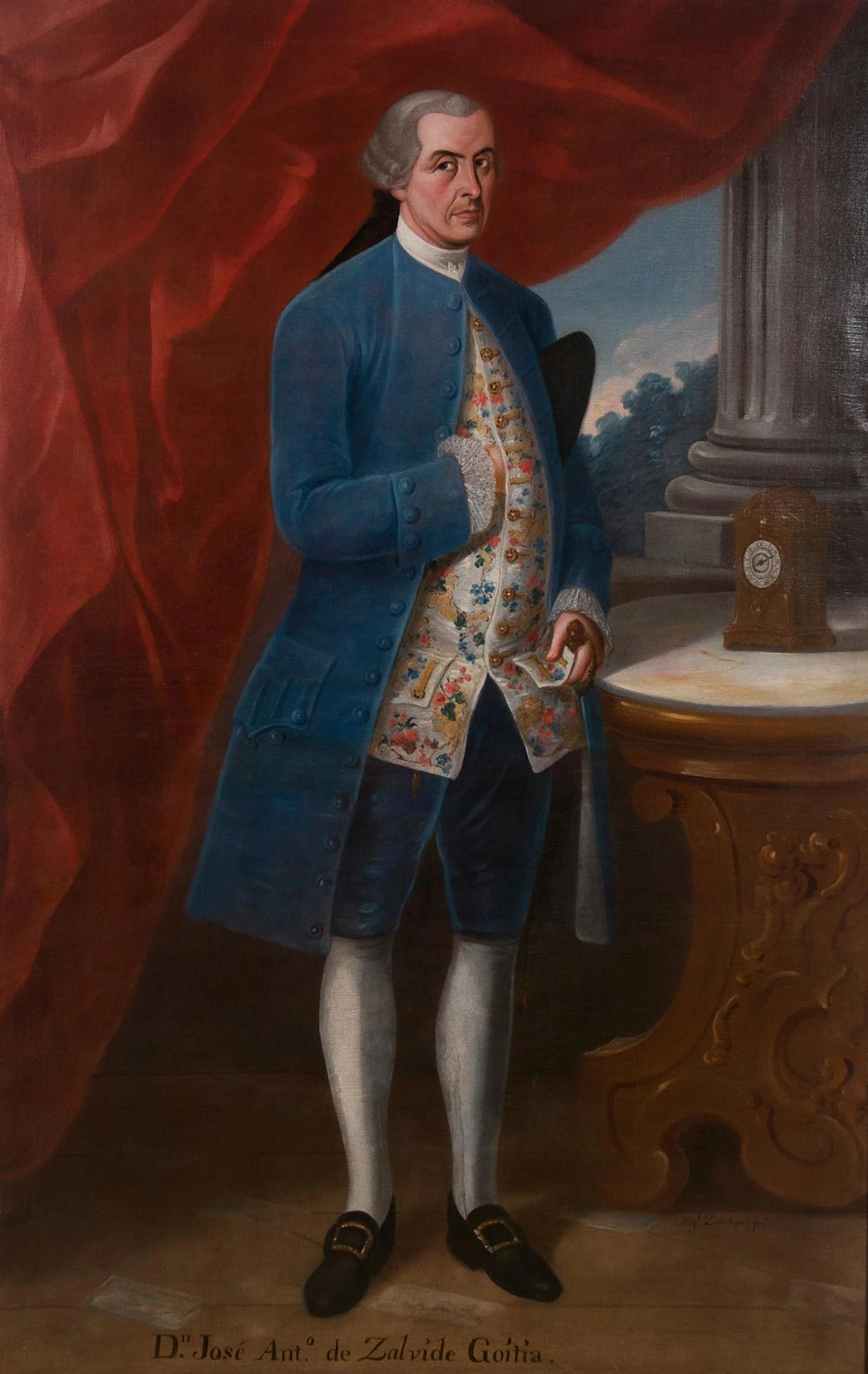 MIGUEL JERÓNIMO DE ZENDEJAS (PUEBLA DE LOS ÁNGELES, MEXICO, 1724 - 1816)