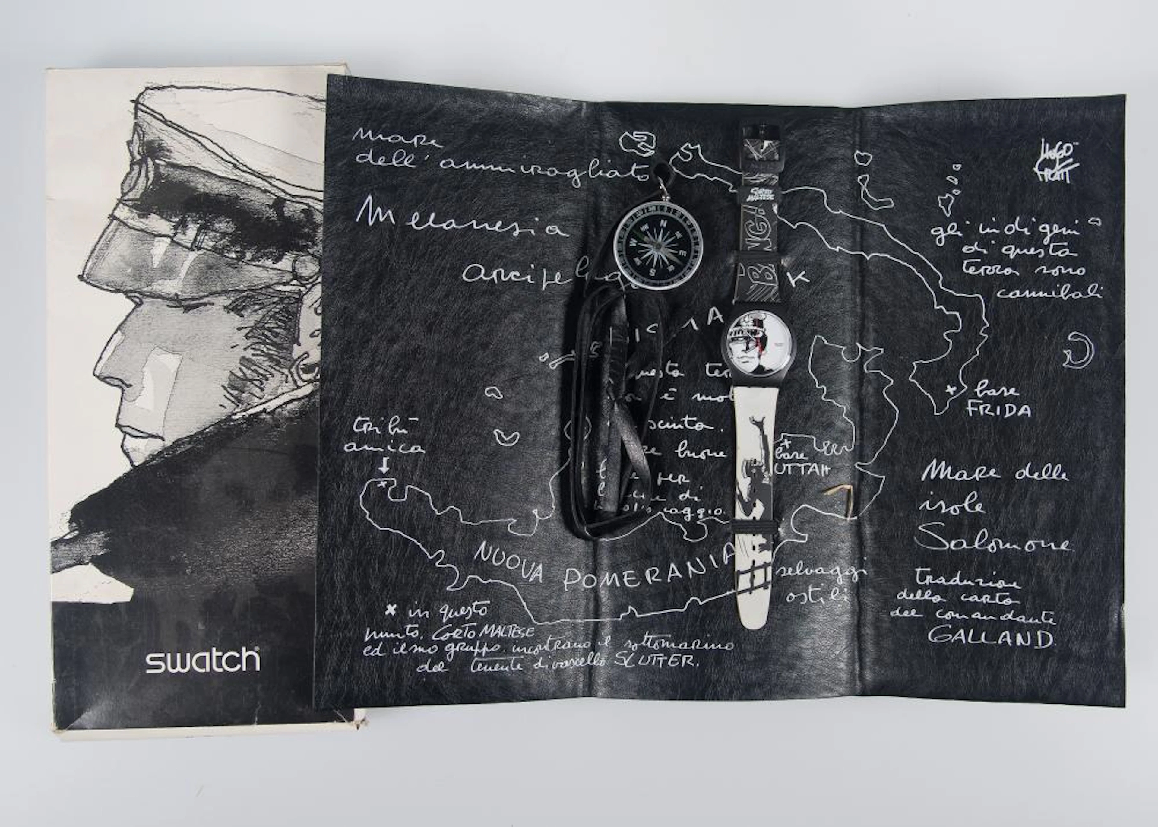 SWATCH. 'CORTO MALTESE' WATCH