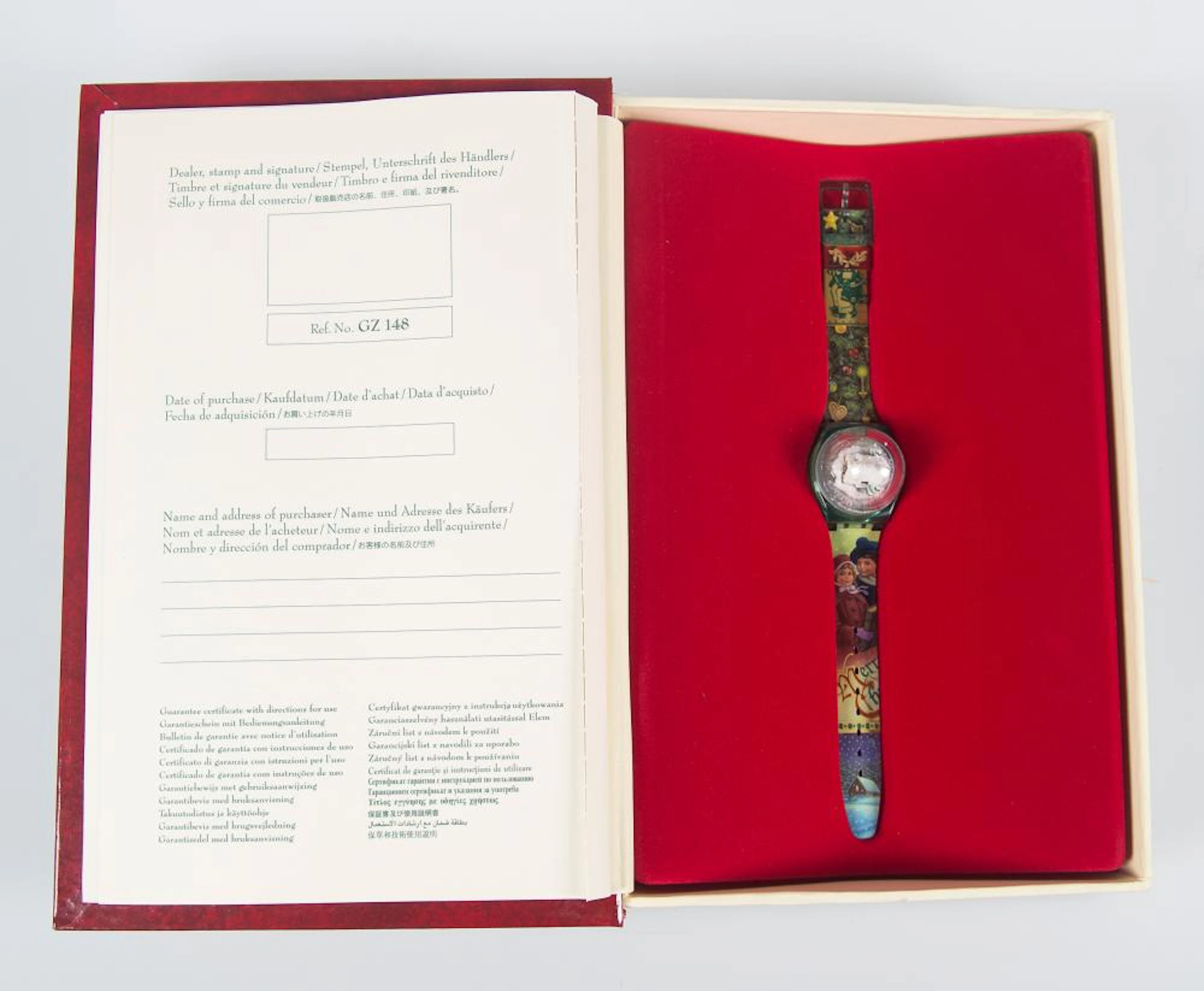 SWATCH: WATCH 'THE MAGIC SPELL' LIMITED EDITION CHRISTMAS 1995.