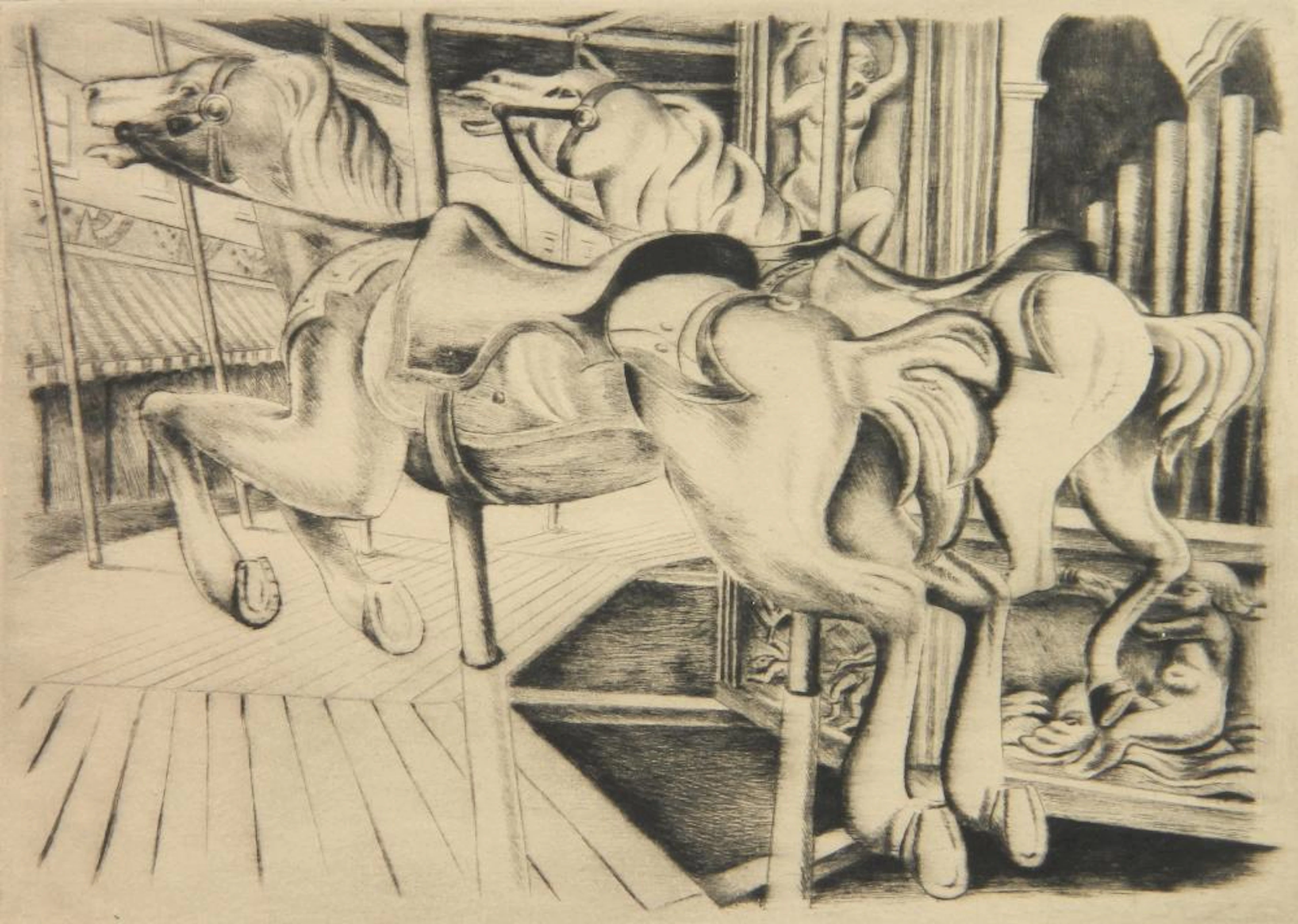 Clarence Carter etching