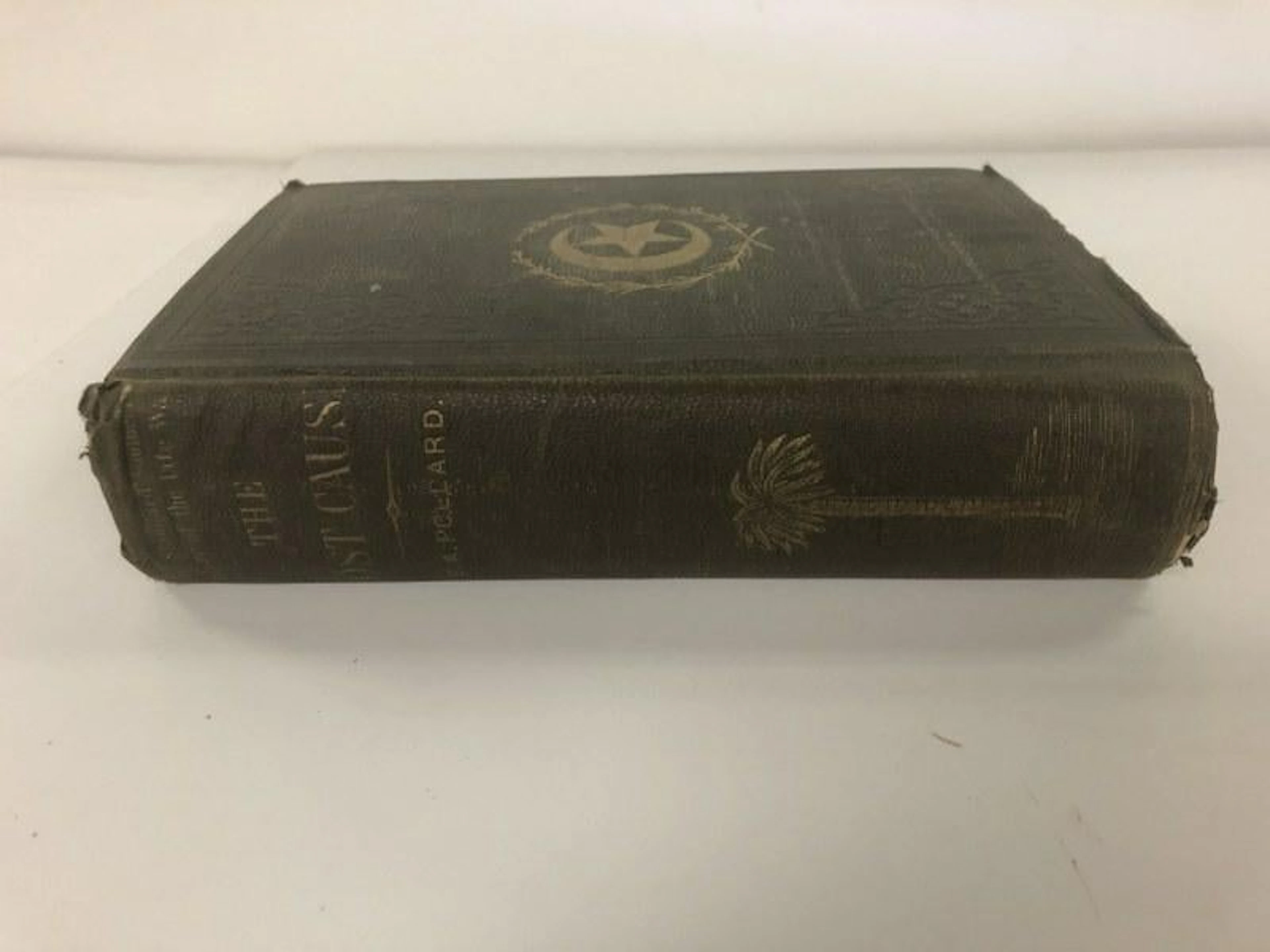 THE LOST CAUSE 1866, E A POLLARD, WEAR TO OUTER COVERS,