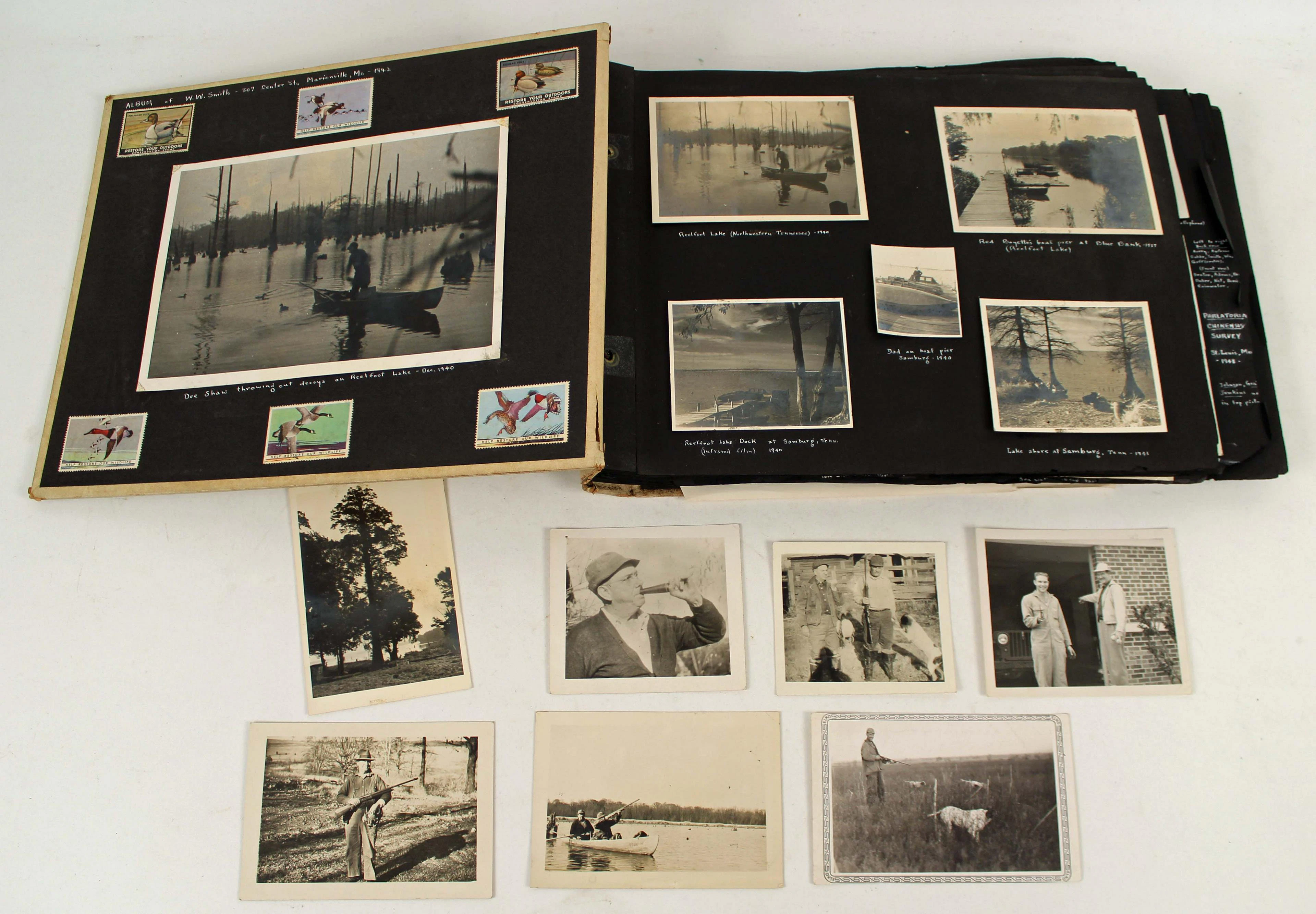 Pre-WWII Reelfoot Lake Scrap Book, 1940